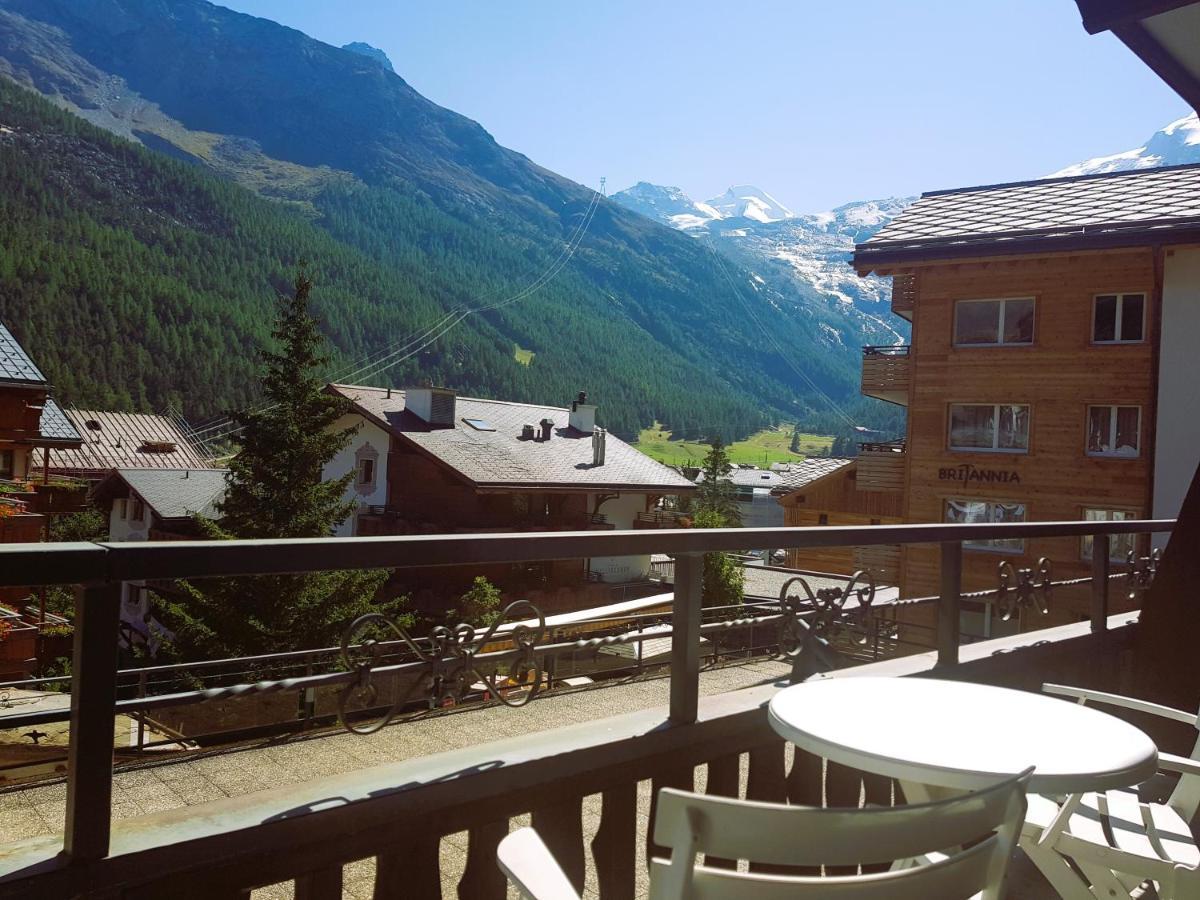 Self-Service Guesthouse Berggeist Saas-Fee Exterior foto